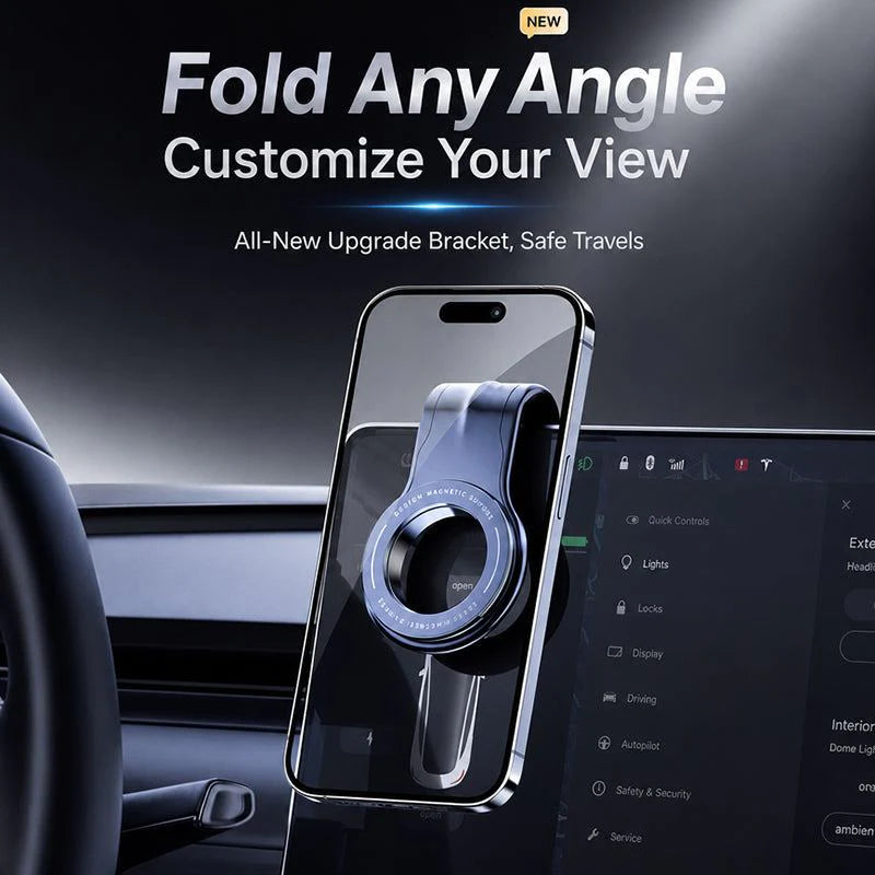 Chubbydrive Flexgrip - 360° Bendable Magnetic Car Phone Mount